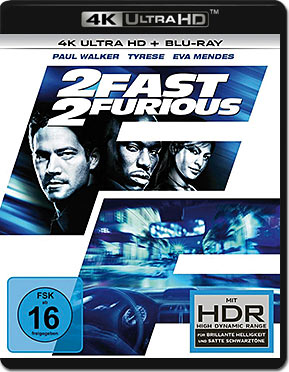 2 Fast 2 Furious Blu-ray UHD (2 Discs)
