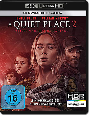 A Quiet Place 2 Blu-ray UHD (2 Discs)