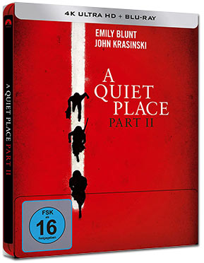 A Quiet Place 2 - Steelbook Edition Blu-ray UHD (2 Discs)