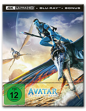 Avatar 2: The Way of Water - Steelbook Edition Blu-ray UHD (3 Discs)