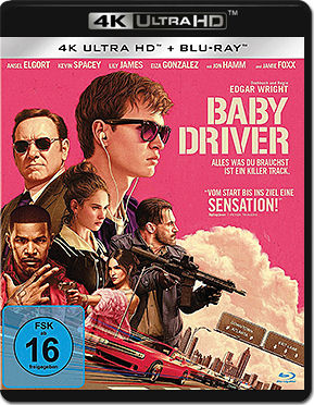 Baby Driver Blu-ray UHD (2 Discs)