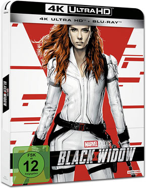 Black Widow Blu-ray - Steelbook Edition Blu-ray UHD (2 Discs)