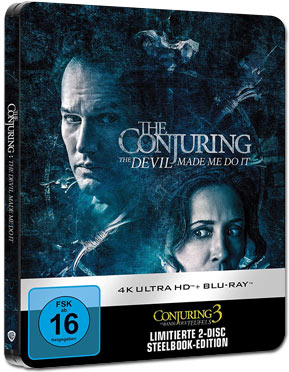 Conjuring 3: Im Banne des Teufels - Steelbook Edition Blu-ray UHD (2 Discs)