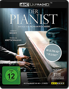 Der Pianist - 20th Anniversary Edition Blu-ray UHD (2 Discs)