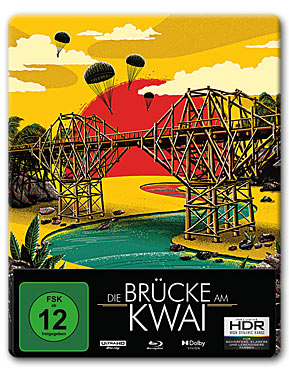 Die Brücke am Kwai - Steelbook Edition Blu-ray UHD (2 Discs)