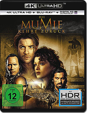 Die Mumie kehrt zurück Blu-ray UHD (2 Discs)