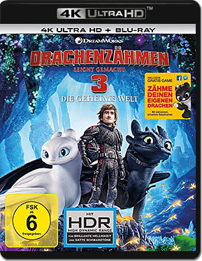 Drachenzähmen leicht gemacht 3: Die geheime Welt Blu-ray UHD (2 Discs)