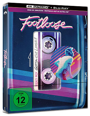 Footloose (1984) - Steelbook Edition Blu-ray UHD (2 Discs)