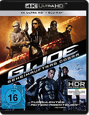 G.I. Joe: Geheimauftrag Cobra Blu-ray UHD (2 Discs)