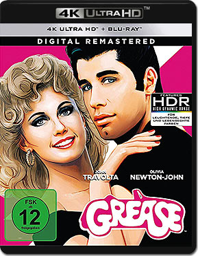 Grease 1 - Remastered Blu-ray UHD (2 Discs)