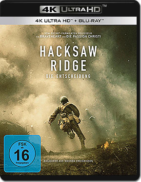 Hacksaw Ridge: Die Entscheidung Blu-ray UHD (2 Discs)