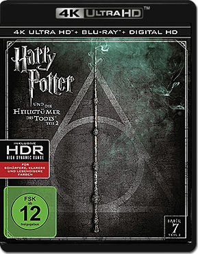Harry Potter 7: Die Heiligtümer des Todes Teil 2 Blu-ray UHD (2 Discs)