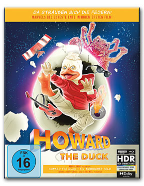 Howard the Duck: Ein tierischer Held - Mediabook Edition Blu-ray UHD (2 Discs)