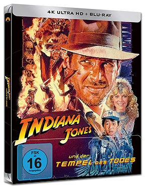 Indiana Jones 2: Tempel des Todes - Steelbook Edition Blu-ray UHD (2 Discs)