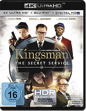 Kingsman: The Secret Service Blu-ray UHD (2 Discs)