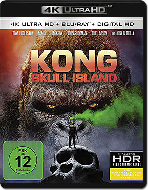 Kong: Skull Island Blu-ray UHD (2 Discs)