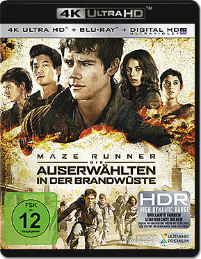 Maze Runner 2: Die Auserwählten in der Brandwüste Blu-ray UHD (2 Discs)