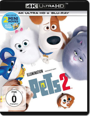 Pets 2 Blu-ray UHD (2 Discs)