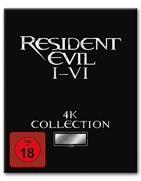 Resident Evil 1-6 - 4K Collection Blu-ray UHD (12 Discs)