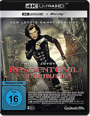 Resident Evil 5: Retribution Blu-ray UHD (2 Discs)