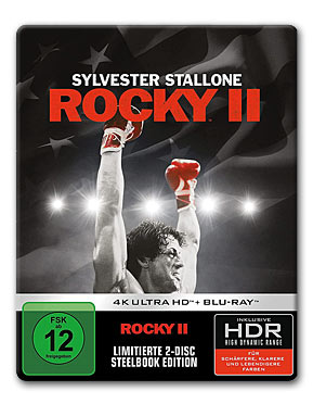 Rocky 2 - Steelbook Edition Blu-ray UHD (2 Discs)