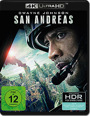 San Andreas Blu-ray UHD (2 Discs)