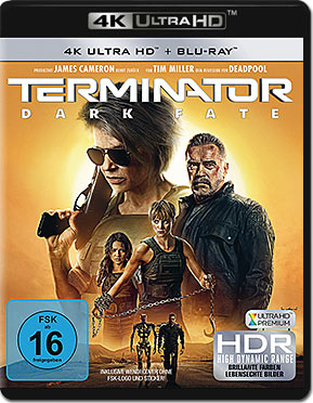 Terminator: Dark Fate Blu-ray UHD (2 Discs)