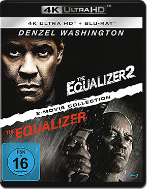 The Equalizer 1+2 Blu-ray UHD (4 Discs)