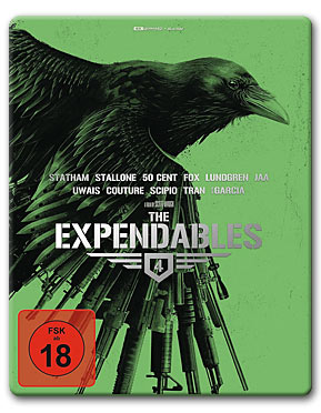 The Expendables 4 - Steelbook Edition Blu-ray UHD (2 Discs)