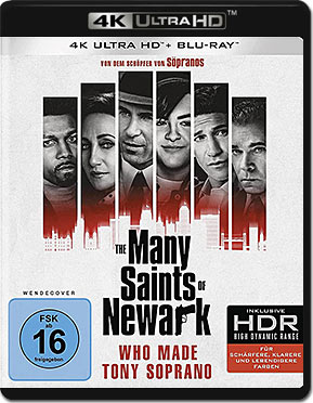 The Many Saints of Newark Blu-ray UHD (2 Discs)