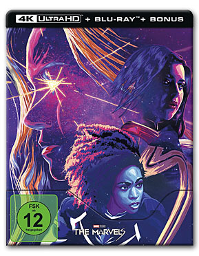 The Marvels - Steelbook Edition Blu-ray UHD (2 Discs)