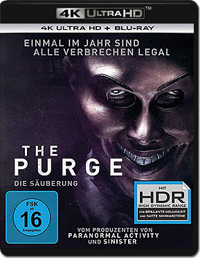 The Purge 1: Die Säuberung Blu-ray UHD (2 Discs)