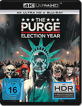 The Purge 3: Election Year Blu-ray UHD (2 Discs)