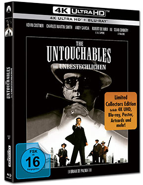 The Untouchables - Limited Collector's Edition Blu-ray UHD (2 Discs)