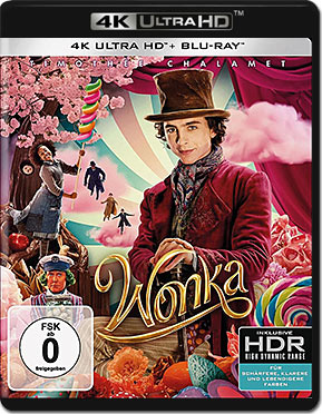Wonka Blu-ray UHD (2 Discs)