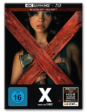 X - Limited Collector's Edition Cover A Blu-ray UHD (2 Discs)