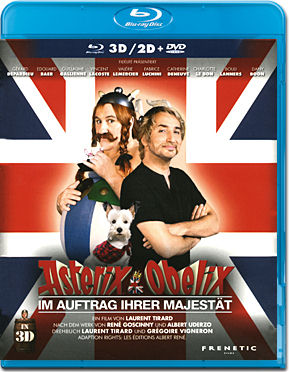 Asterix & Obelix: Im Auftrag Ihrer Majestät Blu-ray 3D (2 Discs)