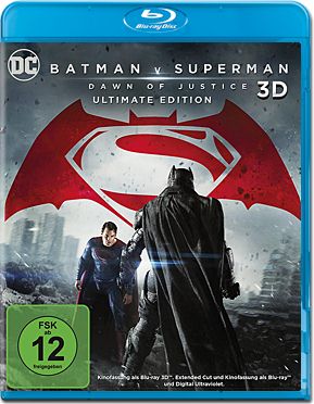 Batman v Superman: Dawn of Justice - Ultimate Edition Blu-ray 3D