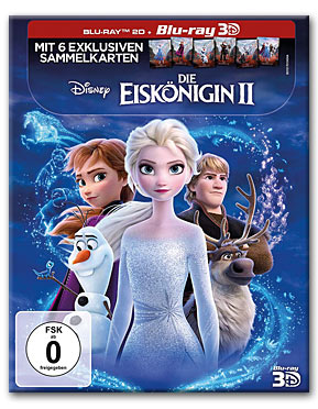 Die Eiskönigin 2 Blu-ray 3D (2 Discs)