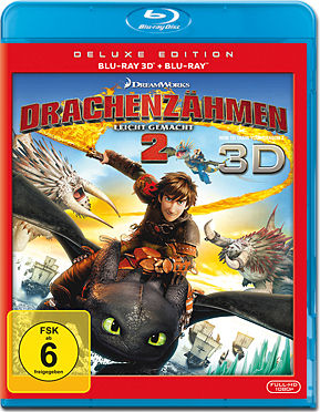 Drachenzähmen leicht gemacht 2 - Deluxe Edition Blu-ray 3D (2 Discs)