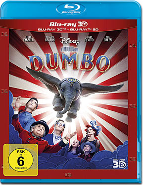 Dumbo (Live Action) Blu-ray 3D (2 Discs)