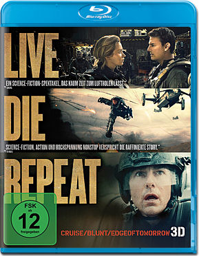 Live. Die. Repeat. Blu-ray 3D