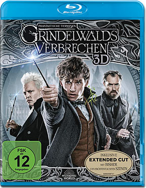 Phantastische Tierwesen 2: Grindelwalds Verbrechen Blu-ray 3D