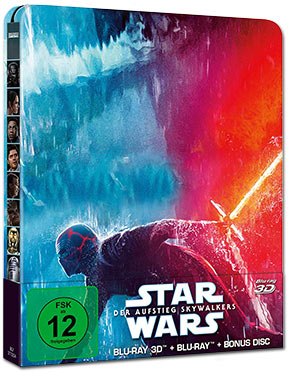 Star Wars Episode 9: Der Aufstieg Skywalkers - Steelbook Edition Blu-ray 3D (3 Discs)
