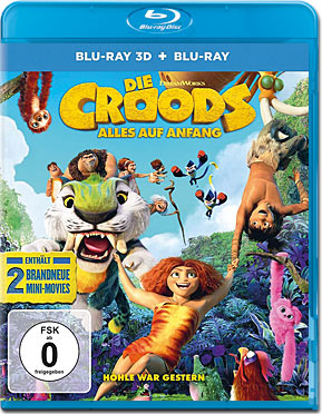 Die Croods: Alles auf Anfang Blu-ray 3D (2 Discs)