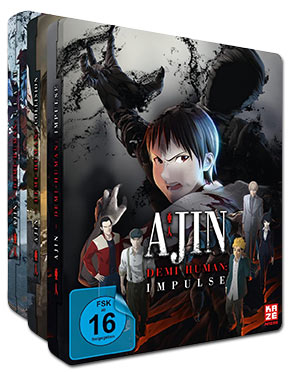 Ajin: Demi-Human - Movie-Trilogie 1-3 Steelcase Blu-ray (3 Discs)