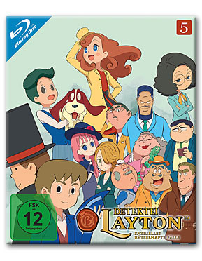 Detektei Layton: Katrielles rätselhafte Fälle Vol. 5 Blu-ray (2 Discs)