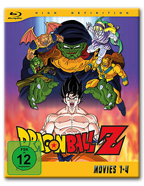 Dragonball Z - Movies 1-4 Blu-ray (2 Discs)
