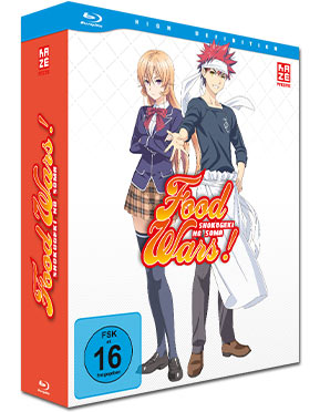 Food Wars: Shokugeki no Soma - Gesamtausgabe Blu-ray (4 Discs)