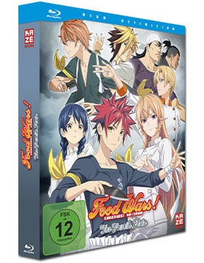 Food Wars: The Fourth Plate Vol. 1 - Limited Edition (inkl. Schuber) Blu-ray